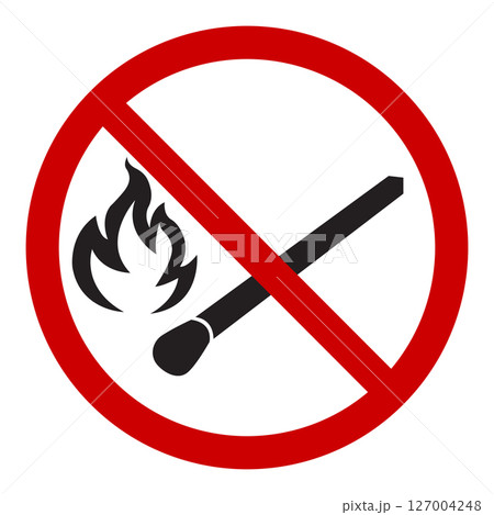 No fire sign 127004248