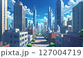 ロックから見えるダウンタウンの風景 127004719