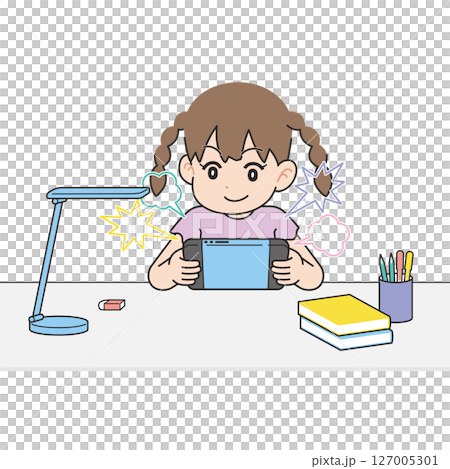 逃課玩遊戲的女孩 逃課玩遊戲的女孩 127005301
