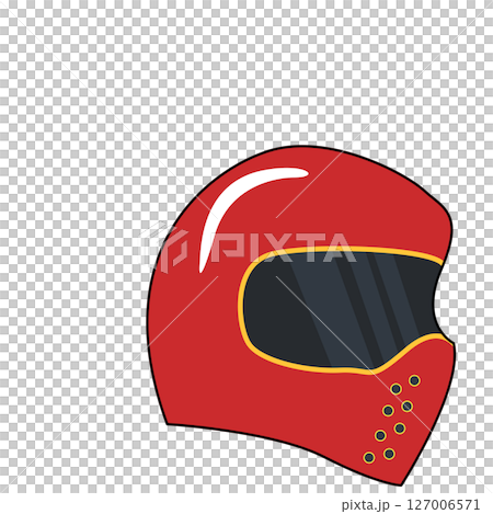 Red helmet cartoon Red helmet cartoon 127006571
