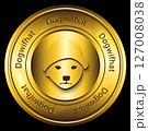gold coin dogwifhat token symbol 127008038