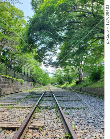 新緑の蹴上インクライン【京都府京都市】 127009483