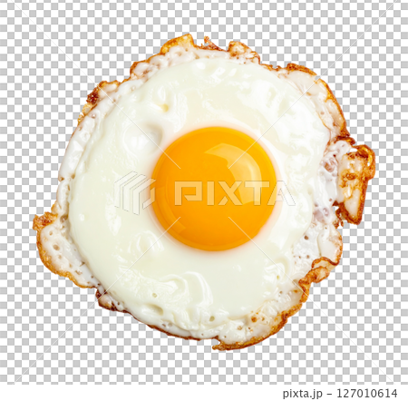 Fried Sunny Side Up Egg 127010614
