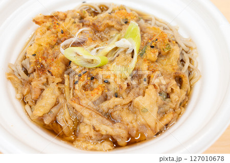 おいしいコンビニ食品の天ぷら蕎麦 127010678