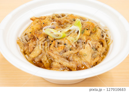 おいしいコンビニ食品の天ぷら蕎麦 127010683