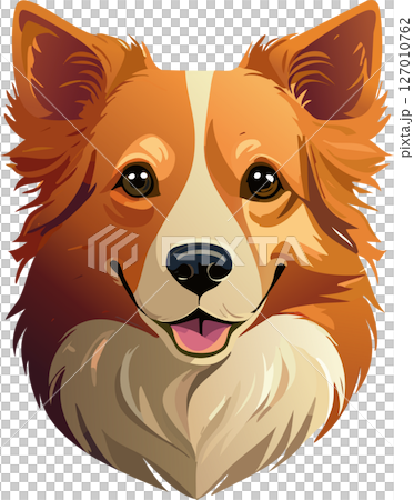 犬の顔 イラスト 犬の顔 イラスト 127010762