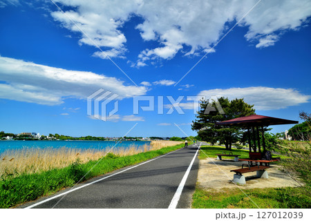 千葉県 手賀沼サイクリングロード 千葉県 手賀沼サイクリングロード 127012039