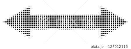 Square halftone double arrow 127012116
