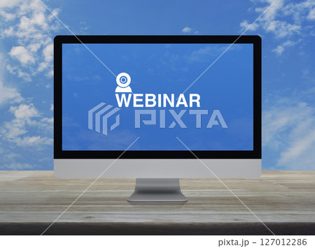 Business seminar online concept 127012286