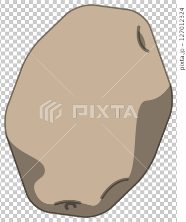 Vector illustration of potatoes with realistic shadows 127012324