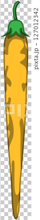 具有逼真陰影的辣椒的向量插圖 具有逼真陰影的辣椒的向量插圖 127012342