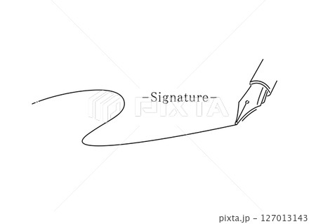 契約をイメージしたイラスト素材 契約をイメージしたイラスト素材 127013143