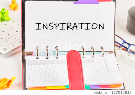 The INSPIRATION concept phrase. Business concept. A place to copy. Creative and smart thinking idea concept. The INSPIRATION concept phrase. Business concept. A place to copy. Creative and smart thinking idea concept. 127013835