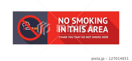 No smoking sticker, trendy labels no smoking 127014851