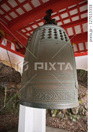 鞍馬寺　奥の院にある鐘楼7 127015358