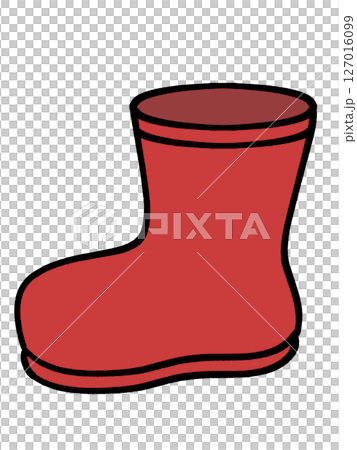 長靴のイラスト素材 長靴のイラスト素材 127016099