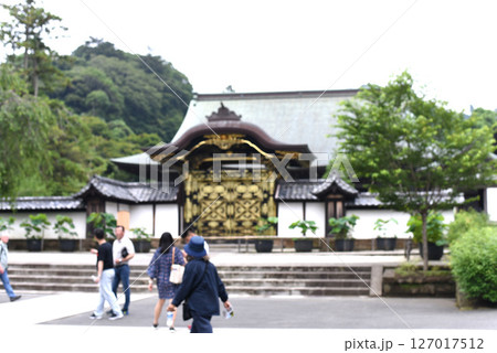 建長寺　唐門 　イメージ　ボケ 127017512