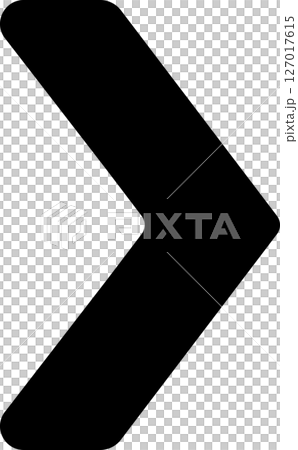 Black Arrow Tip Icon 127017615