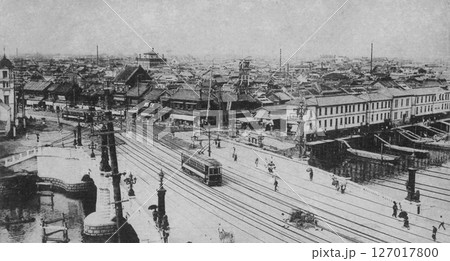 古写真 1918-1933年 東京 日本橋のパノラマ 古写真 1918-1933年 東京 日本橋のパノラマ 127017800