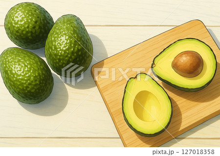アボカド 127018358