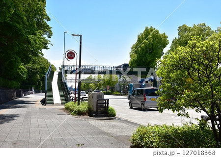 名古屋市 国道19号線と熱田区神宮一丁目歩道橋 名古屋市 国道19号線と熱田区神宮一丁目歩道橋 127018368