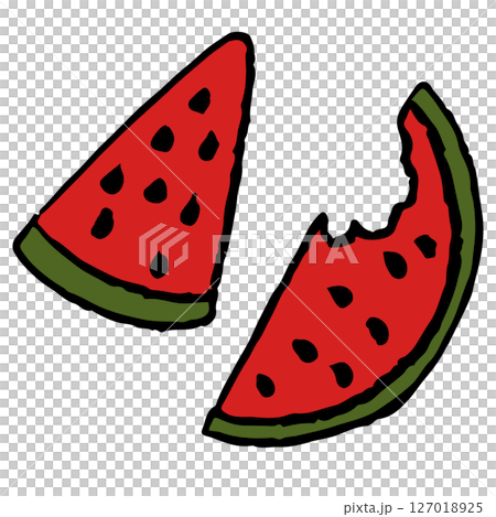 Hand drawn crayon illustration of watermelon for fruit, breakfast, lunch, cafe, restaurant, menu, recipe, smoothie, juice drink, vegan, grocery shopping, supermarket, mart, icon, diet, beach vibe Hand drawn crayon illustration of watermelon for fruit, breakfast, lunch, cafe, restaurant, menu, recipe, smoothie, juice drink, vegan, grocery shopping, supermarket, mart, icon, diet, beach vibe 127018925