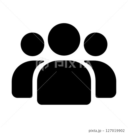 チーム、グループ、集団のアイコン チーム、グループ、集団のアイコン 127019902