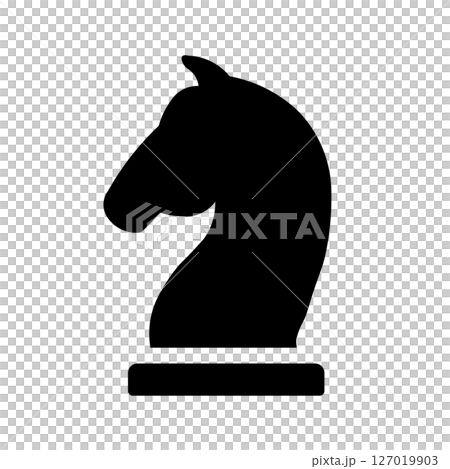 Chess, knight icon Chess, knight icon 127019903