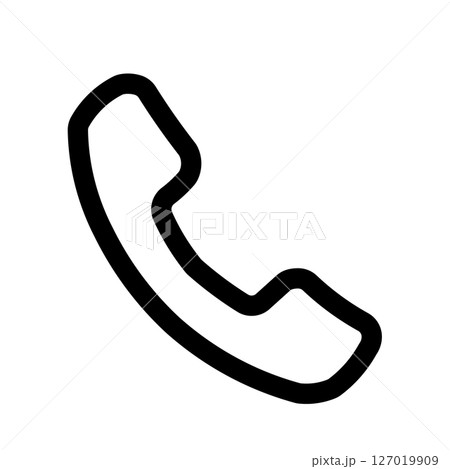 電話、受話器のアイコン 127019909