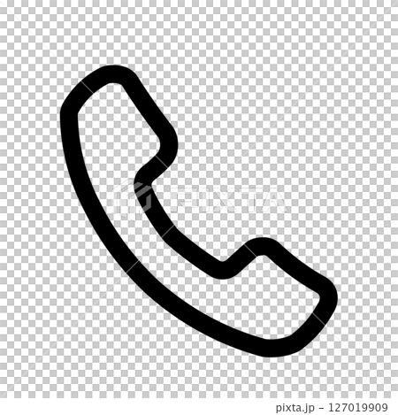 電話、受話器のアイコン 127019909