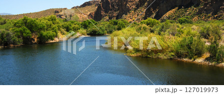 Early Summer Salt River Recreation Area Arizona 127019973