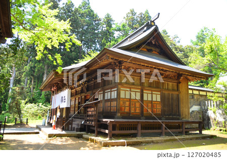 福島県猪苗代町字見禰山の會津守護神 土津(はにつ)神社 福島県猪苗代町字見禰山の會津守護神 土津(はにつ)神社 127020485