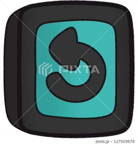 The illustration of a replay 127020678