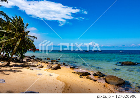 Pulau Tioman tropical island in Malaysia. South China sea. Southeast Asia 127020900