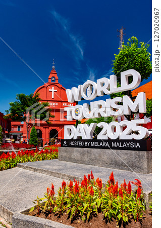 Melaka, Malaysia - April 16, 2025: Melaka, Malaysia. UNESCO World Heritage Site in Malaysia. Melaka, Malaysia - April 16, 2025: Melaka, Malaysia. UNESCO World Heritage Site in Malaysia. 127020967