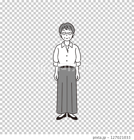 Senior generation business woman 127021033