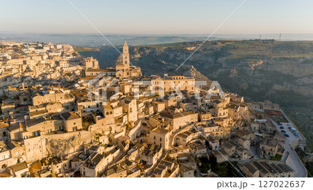 Sunrise over the Ancient City of Matera Sunrise over the Ancient City of Matera 127022637