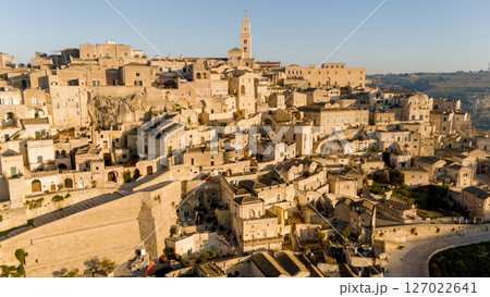 Sunrise over the Ancient City of Matera 127022641