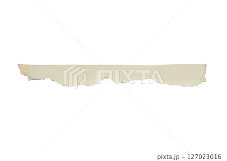 piece of gray paper tear isolated on white background 127023016