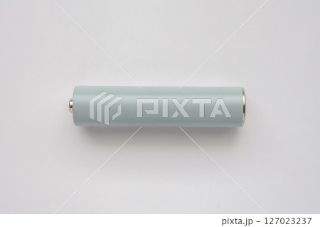 AAA alkaline battery on white background AAA alkaline battery on white background 127023237