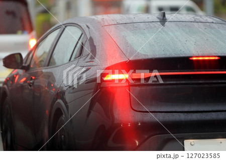 車のテールランプ イメージ 車のテールランプ イメージ 127023585