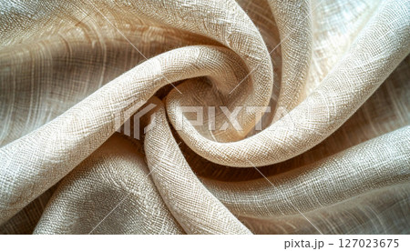 soft linen fabric texture, natural texture, The smooth, woven surface and pastel tone evoke a calm, cozy, silk fabric background, fabric, linen texture, soft textile, eamless pattern, wrinkle 127023675