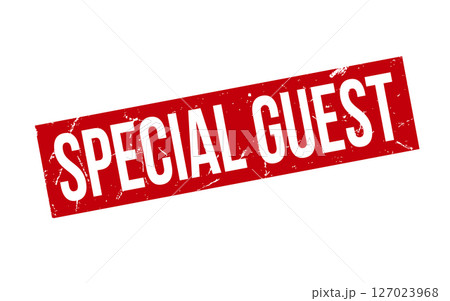 Special Guest Rubber Stamp Seal Vector Special Guest Rubber Stamp Seal Vector 127023968