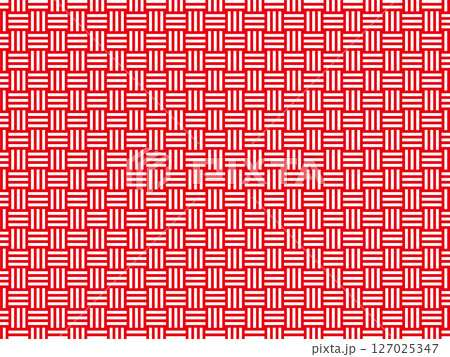 赤と白の三崩しの背景 127025347