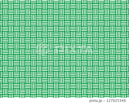 緑と白の三崩しの背景 緑と白の三崩しの背景 127025348