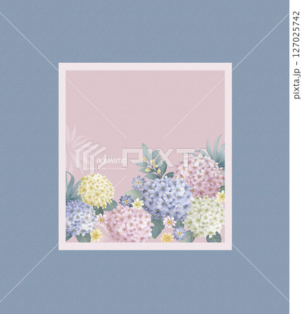 Delicate Floral Pattern Collection for Creative Crafts 127025742