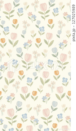 Whimsical Flower Motif Series for Aesthetic Projects Whimsical Flower Motif Series for Aesthetic Projects 127025989
