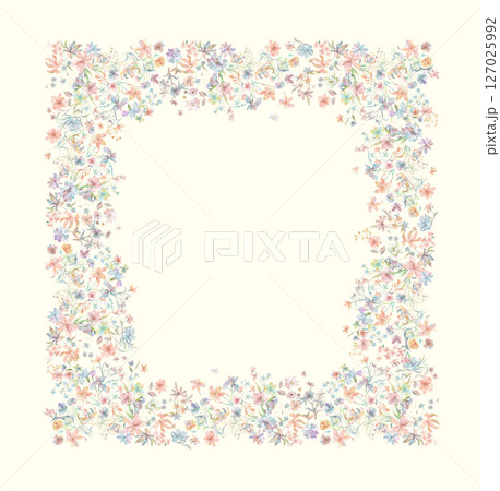 Whimsical Flower Motif Series for Aesthetic Projects Whimsical Flower Motif Series for Aesthetic Projects 127025992