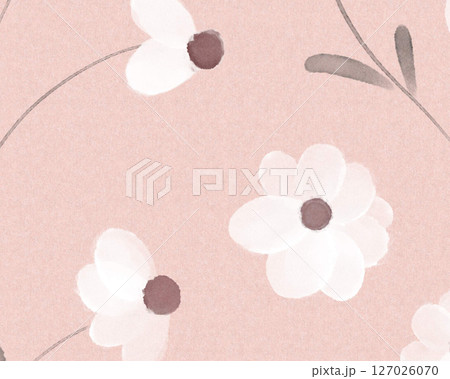 Graceful Floral Pattern Compilation for Home Decor 127026070