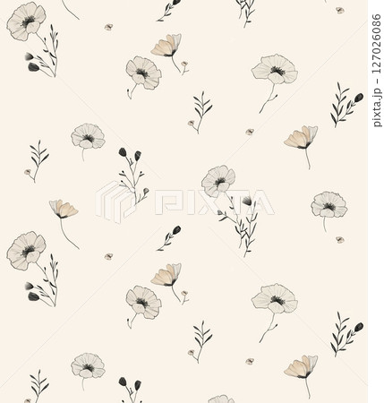 Graceful Floral Pattern Compilation for Home Decor Graceful Floral Pattern Compilation for Home Decor 127026086